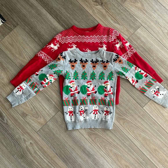 Christmas Sweaters! H&M size 6X-7 - Picture 1 of 3